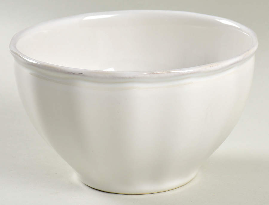 Charlotte White Soup/Cereal Bowl by Pottery Barn China-1
