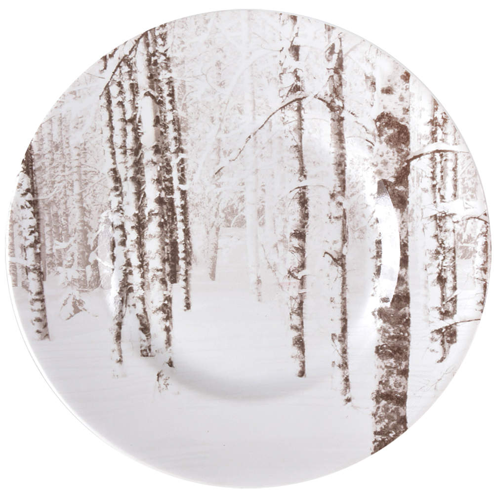 Snow Forest Salad Plate by Pier 1-1