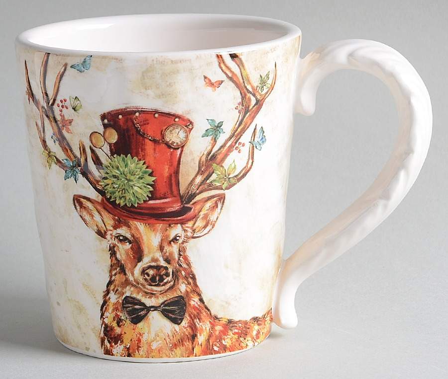 Regal Deer Mug by Pier 1-1