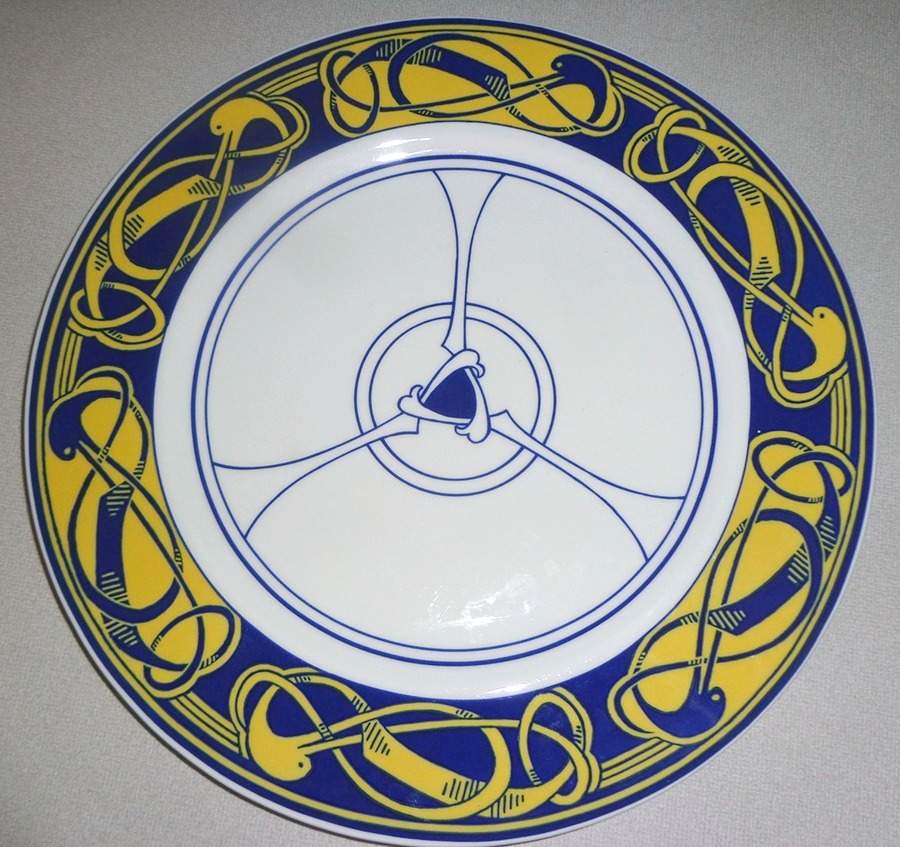 PRG97 12" Chop Plate (Round Platter) by Porsgrund-1