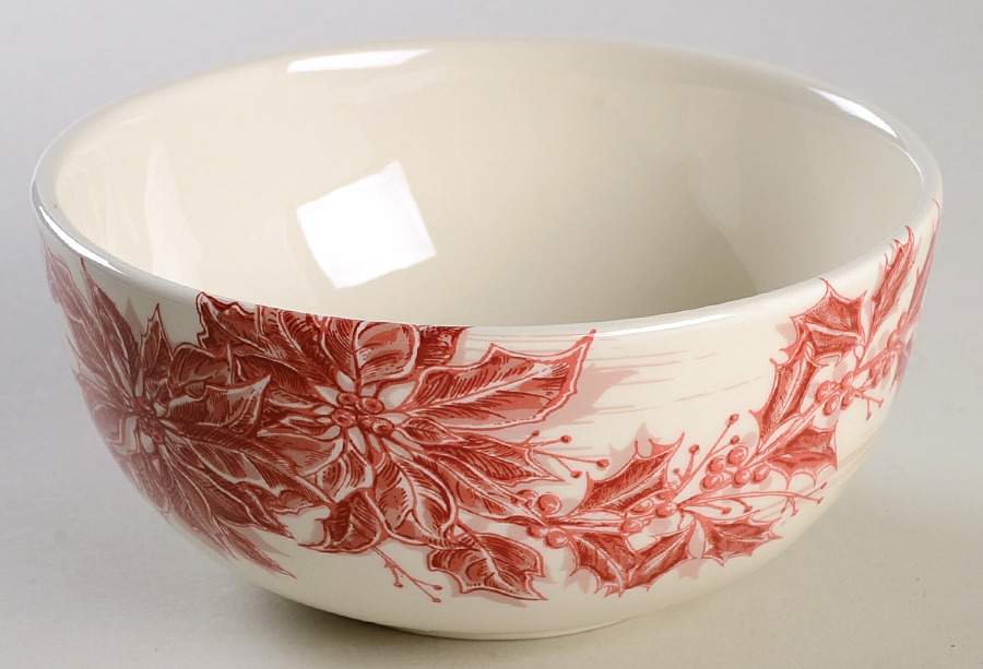 Snowland Village Soup/Cereal Bowl by Pier 1-1