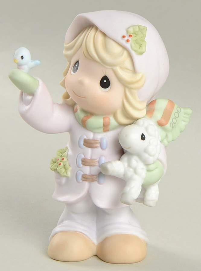 Annual Christmas Figurine The Future Is In Our Hands - Boxed by Precious Moments-1