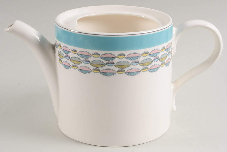Westerly Turquoise Teapot No Lid by Portmeirion-1