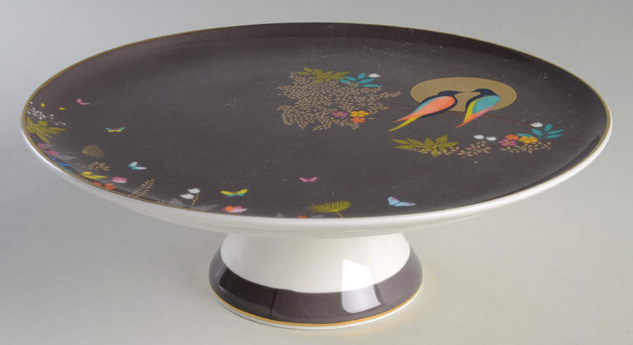 Chelsea 10" Diameter Pedestal Cake Stand by Portmeirion-1