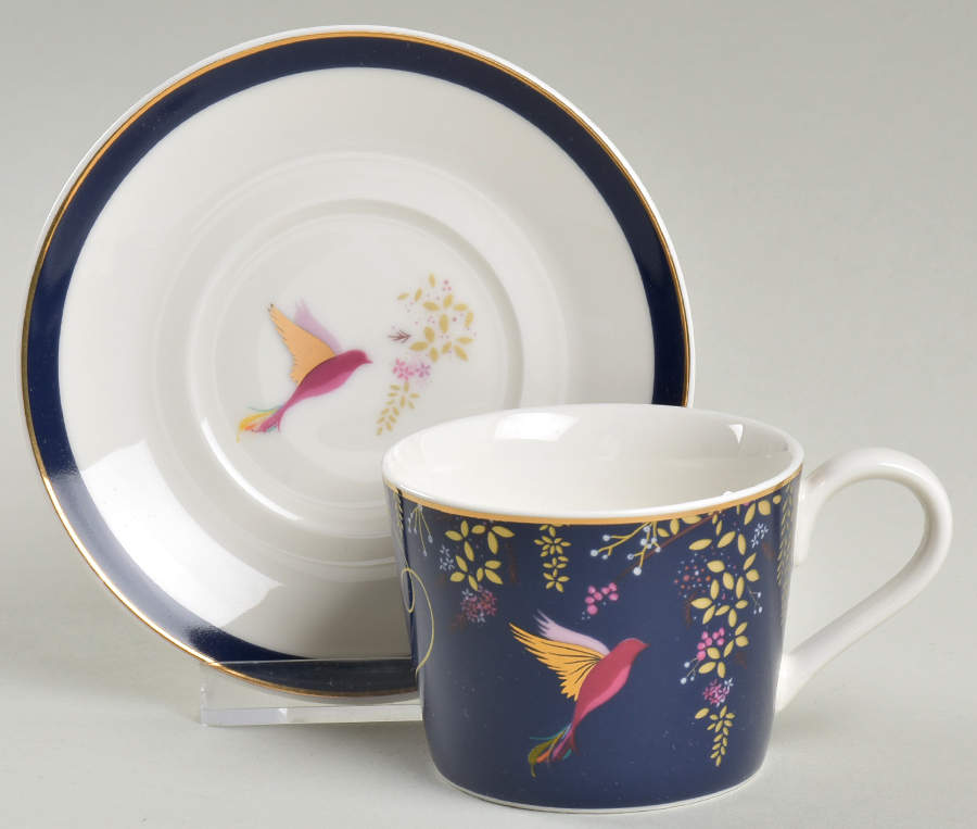 Chelsea Espresso Cup and Saucer Set by Portmeirion-1