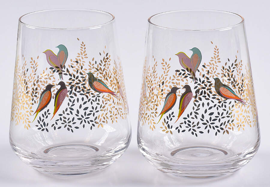 Chelsea (Set of 2) Glassware Tumbler by Portmeirion-1