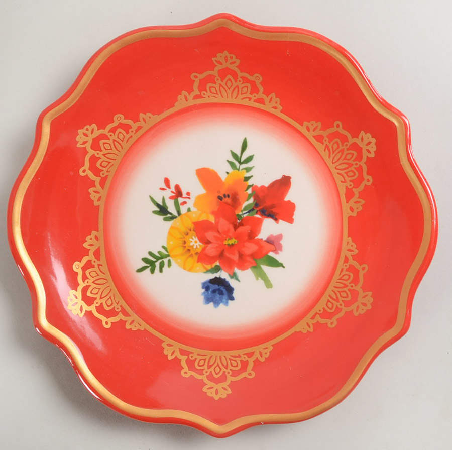 Winter Bouquet Salad Plate by Pioneer Woman-1
