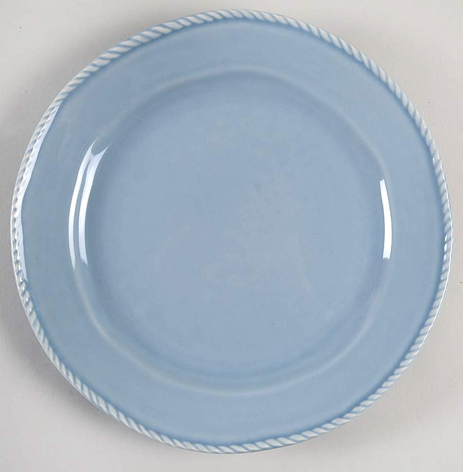 Nautic Slate Blue Dinner Plate by Primagera-1