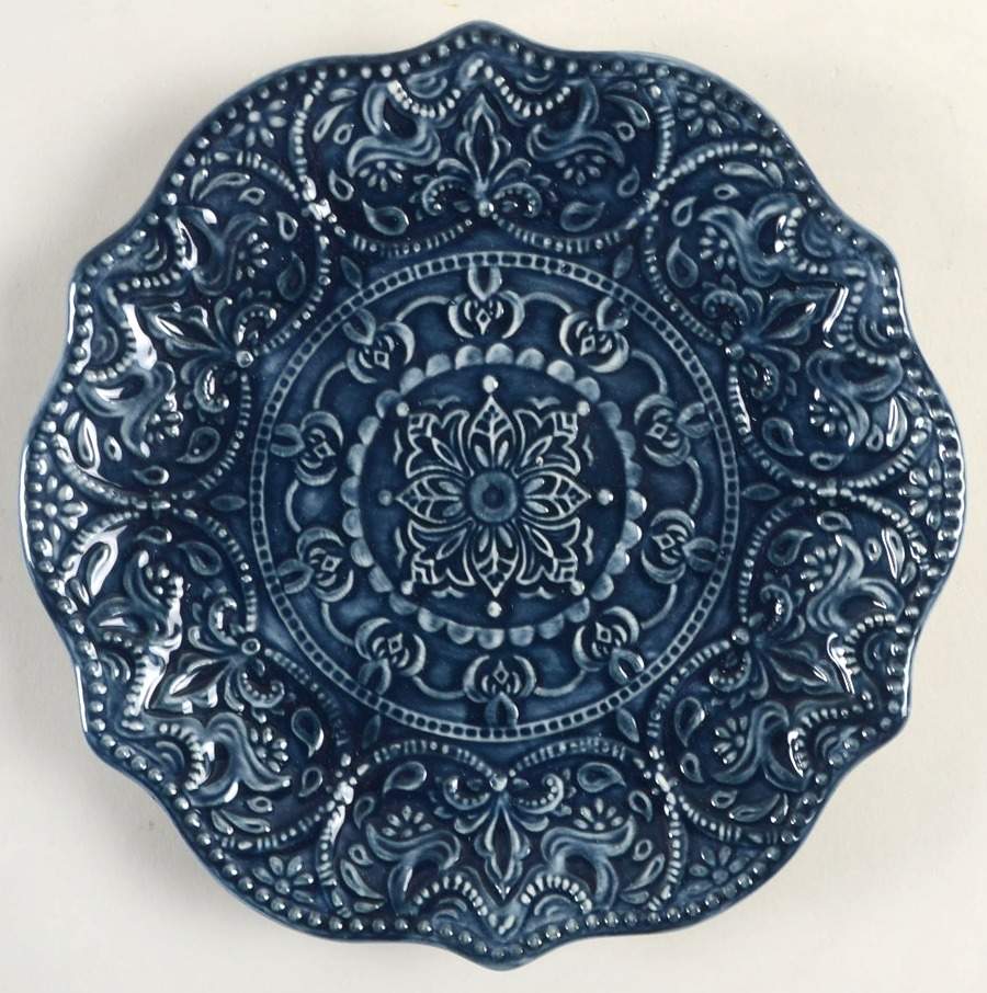 Chateau Clair Indigo Salad Plate by Pier 1-1
