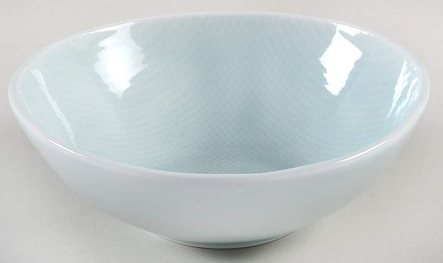 Cross Stitch Mint Individual Salad Bowl by Potter's Studio-1
