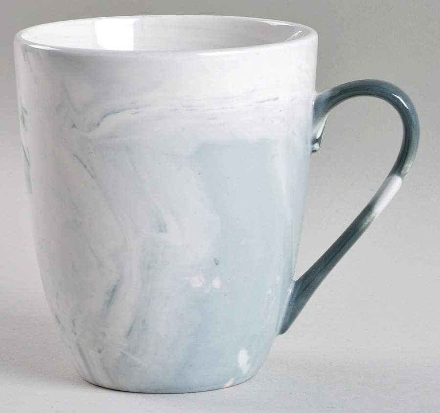 Marble Black Mug by Plates and Beyond-1