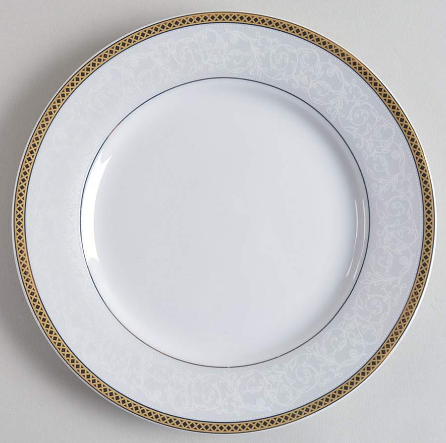 Gold Full Line Salad Plate by Plates and Beyond-1