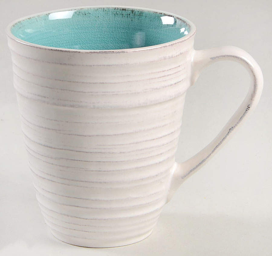 Midori Crackle Turquoise Mug by Pier 1-1