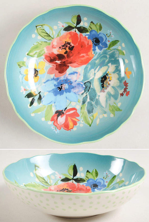 Melody 7" Soup/Pasta Bowl by Pioneer Woman-1