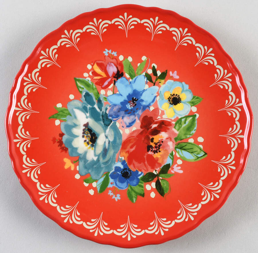 Melody Salad Plate by Pioneer Woman-1