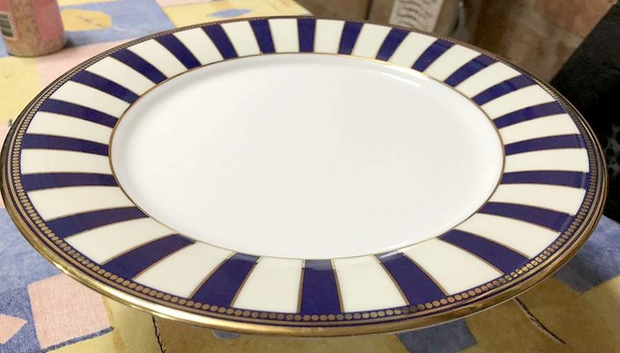 Aramaica Dinner Plate by Pate de Limoges-1