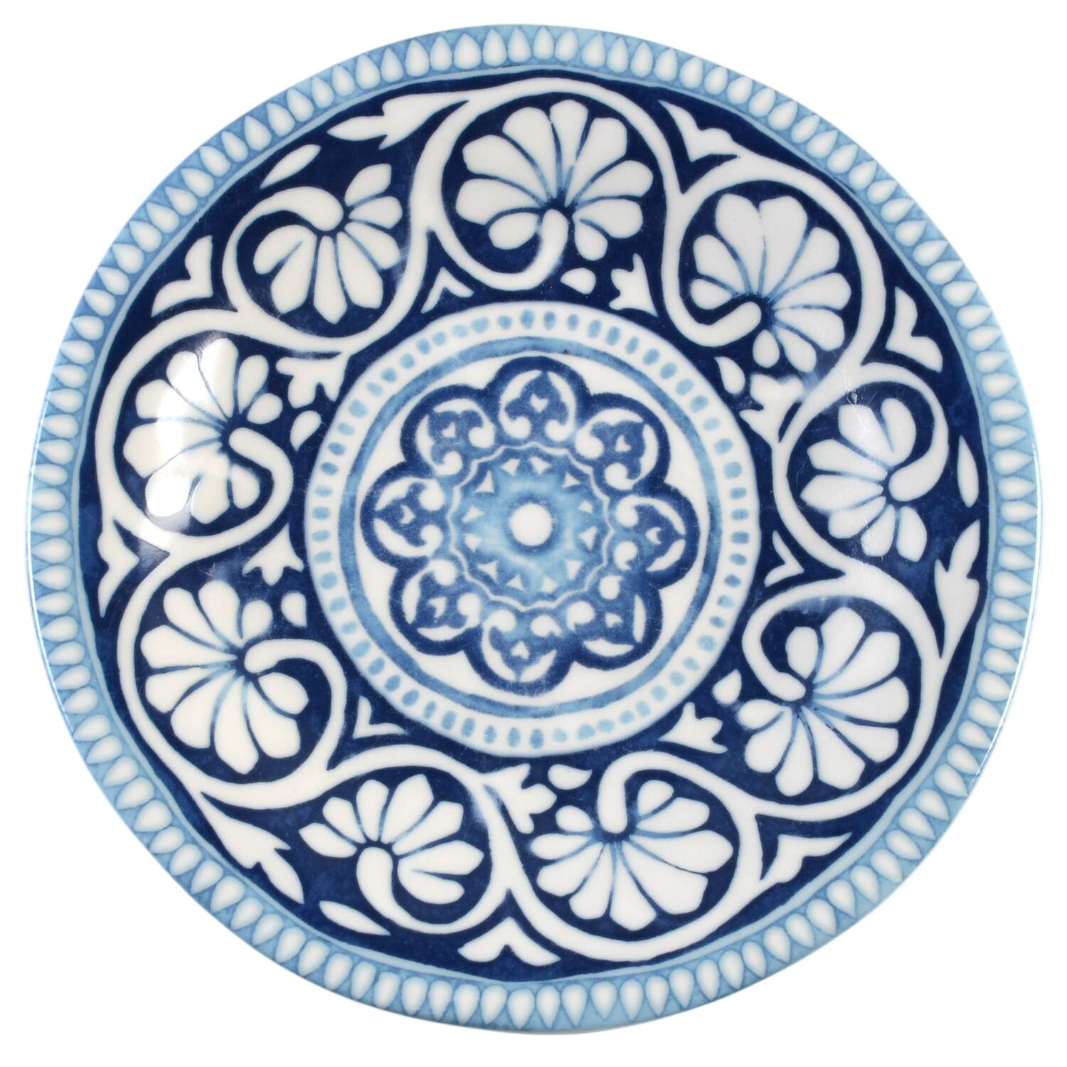 Moana Blue Salad Plate by Pier 1-1