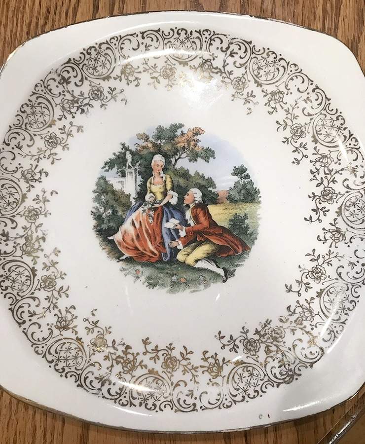 PCP325 Fruit/Dessert (Sauce) Bowl by Paden City-1