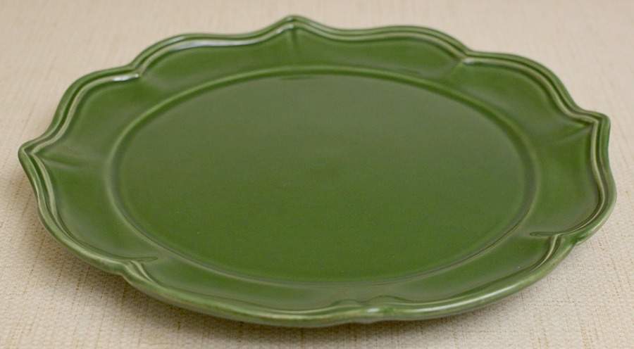 French Country (Green) Dinner Plate by Pierre Deux-1