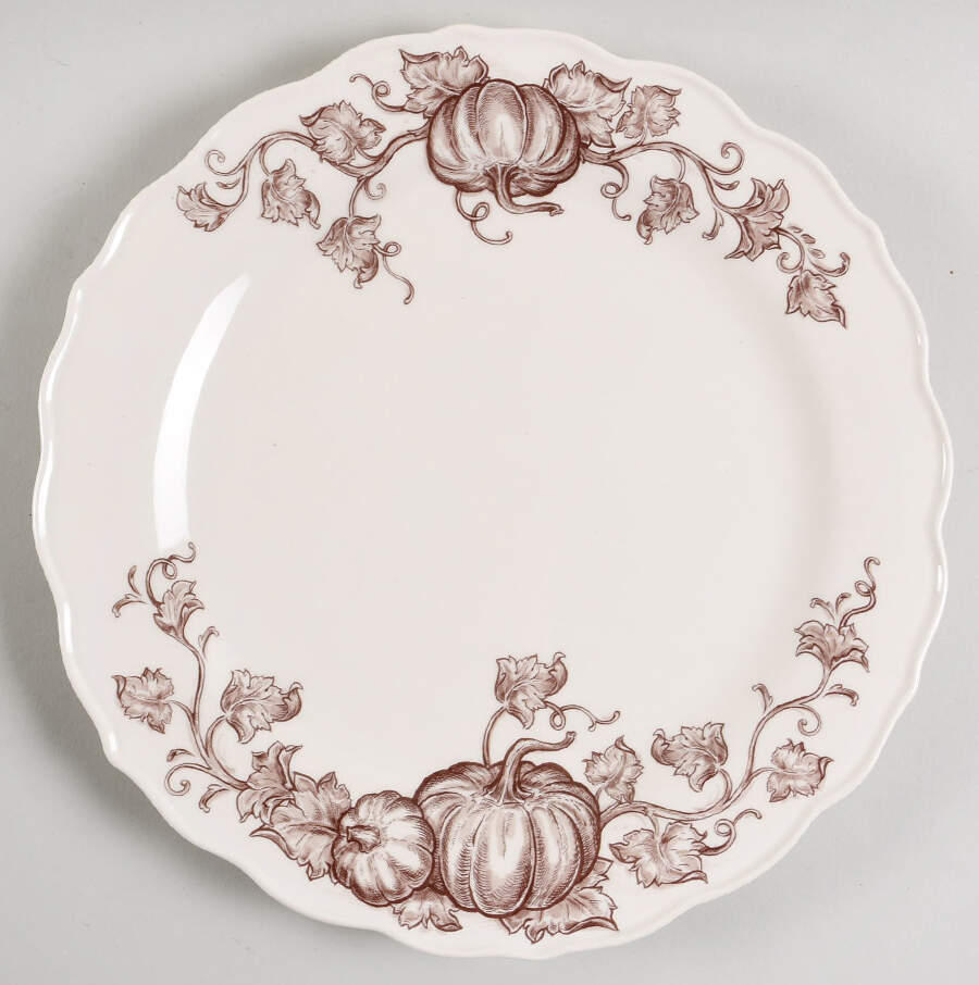 Harvest Village Dinner Plate by Pier 1-1
