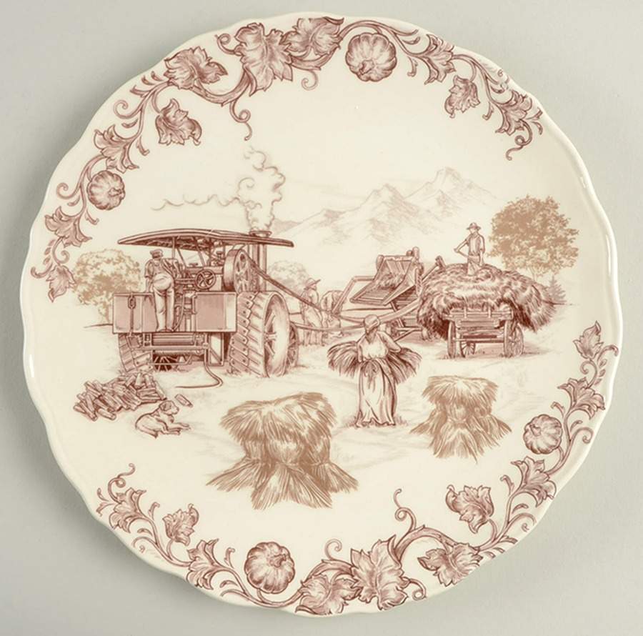 Harvest Village Salad Plate by Pier 1-1