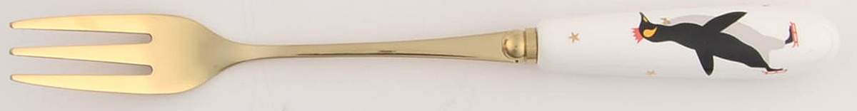 Penguins Individual Pastry Fork by Portmeirion-1