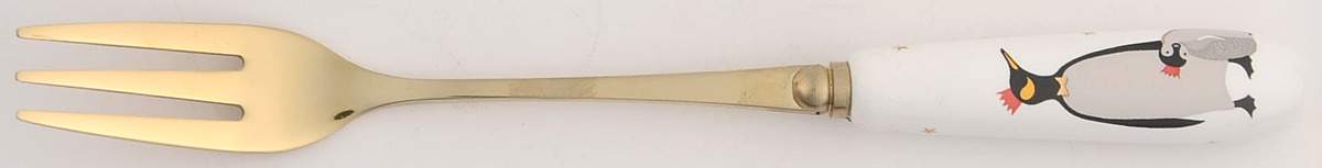 Penguins Individual Pastry Fork by Portmeirion-1