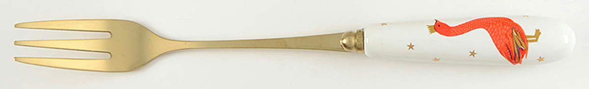 Geese Individual Pastry Fork by Portmeirion-1