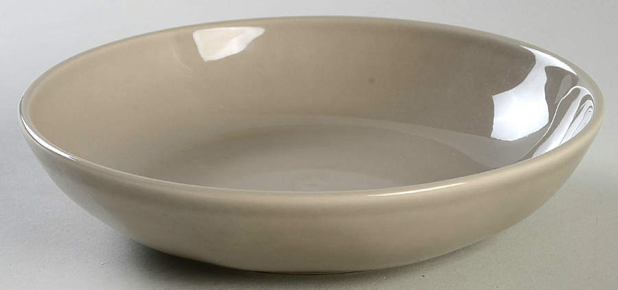 PMZ32 Taupe 8" Individual Pasta Bowl by Primagera-1