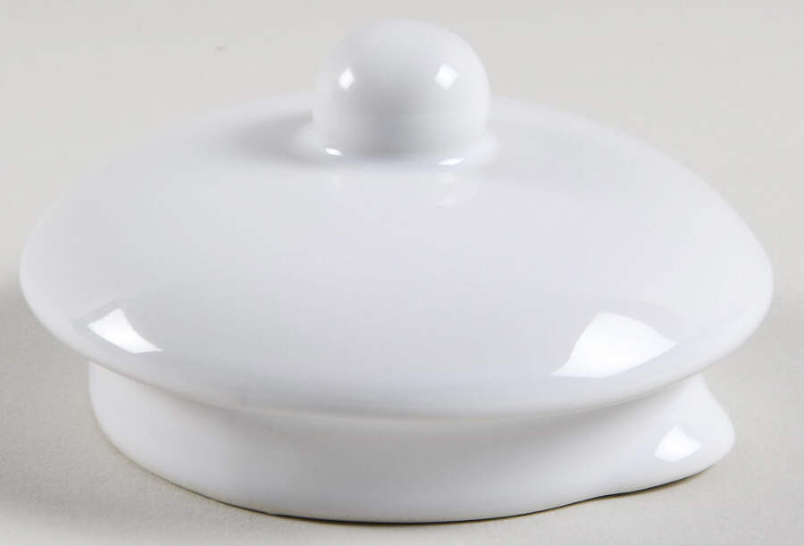 Emma True White Lid for Teapot by Pottery Barn China-1