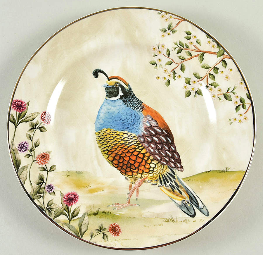 Botanical Harvest Salad Plate by Pottery Barn China-1
