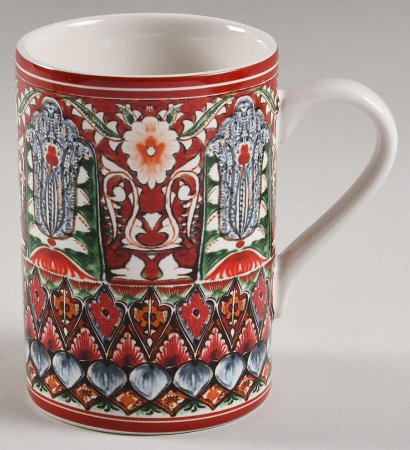 Mezze Red Mug by Pottery Barn China-1