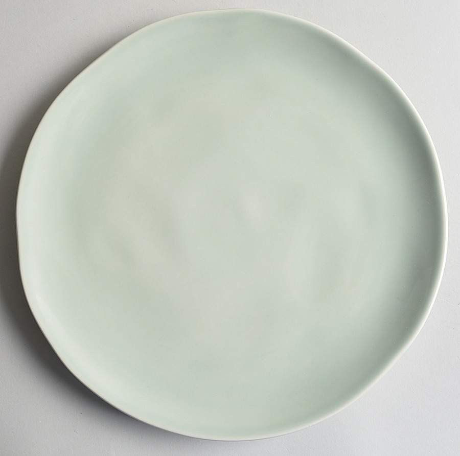 PMZ32 Sage Green Dinner Plate by Primagera-1