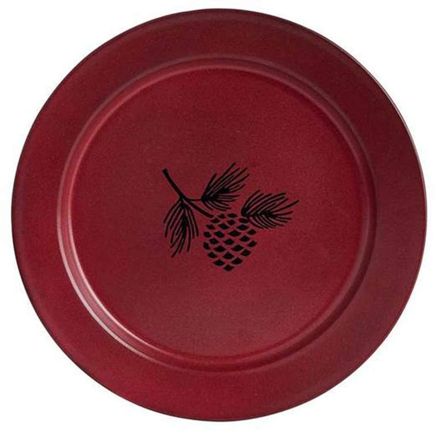 Linville Pinecone Dinner Plate by Park Designs-1