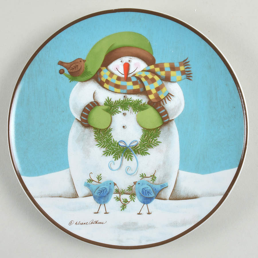 Evergreen Ernie Salad Plate by Pfaltzgraff-1