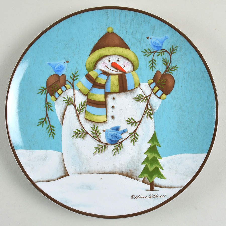 Evergreen Ernie Salad Plate by Pfaltzgraff-1