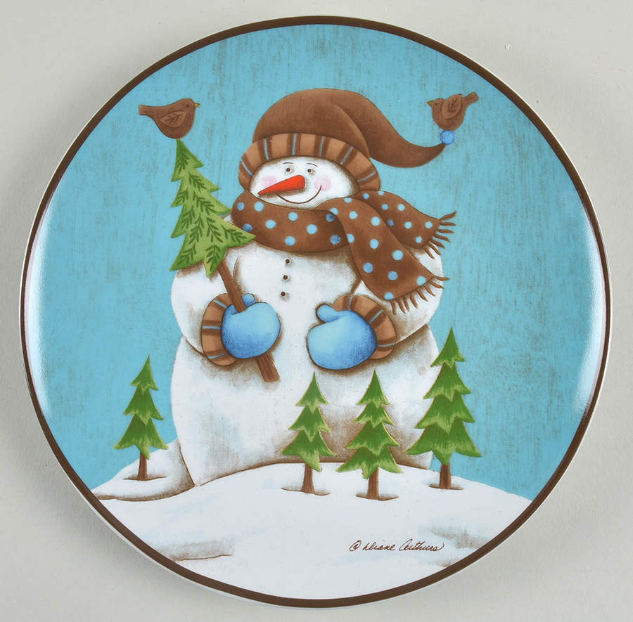 Evergreen Ernie Salad Plate by Pfaltzgraff-1