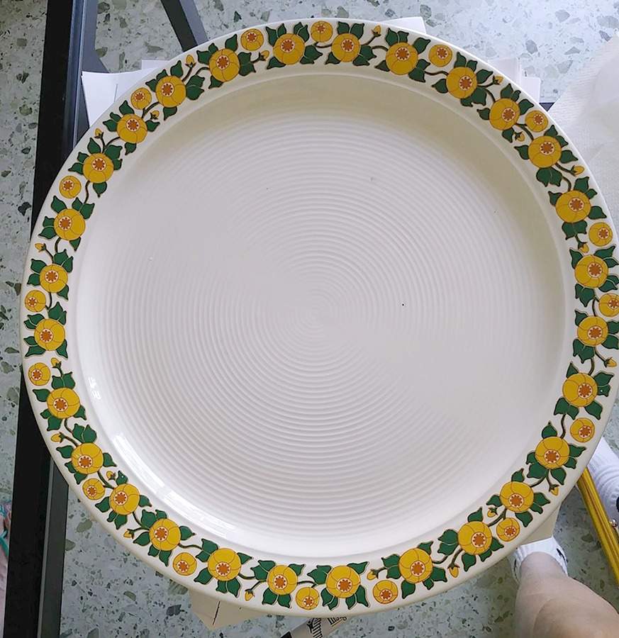 PRG99 13" Chop Plate (Round Platter) by Porsgrund-1