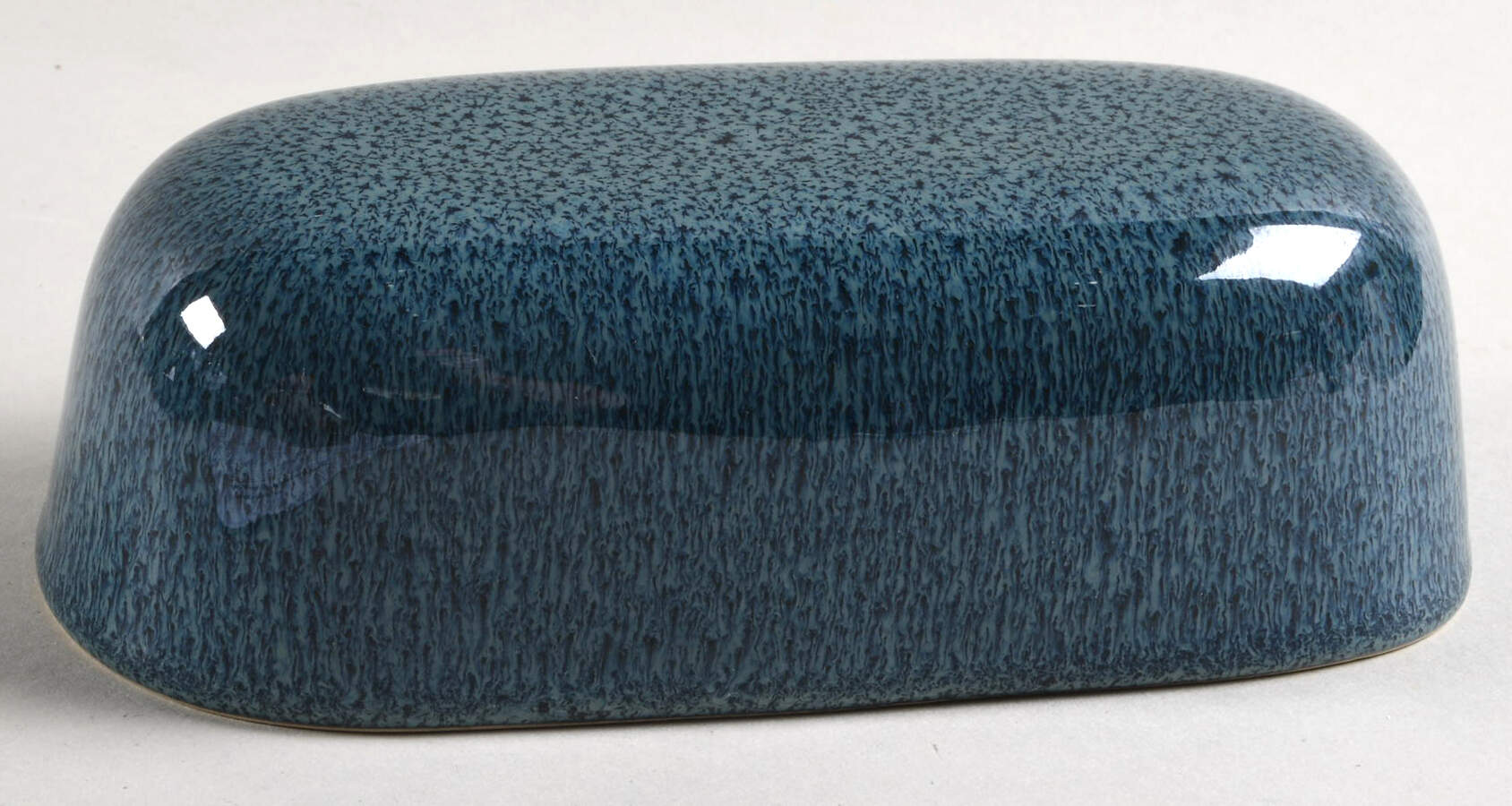 Monroe Blue Lid for 1/4 Lb Butter by Pfaltzgraff-1