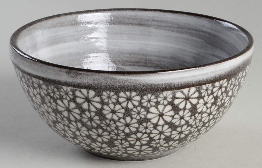 Blossom Chocolate Brown Soup/Cereal Bowl by Pfaltzgraff-1