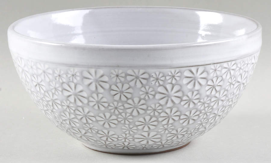 Blossom White Soup/Cereal Bowl by Pfaltzgraff-1