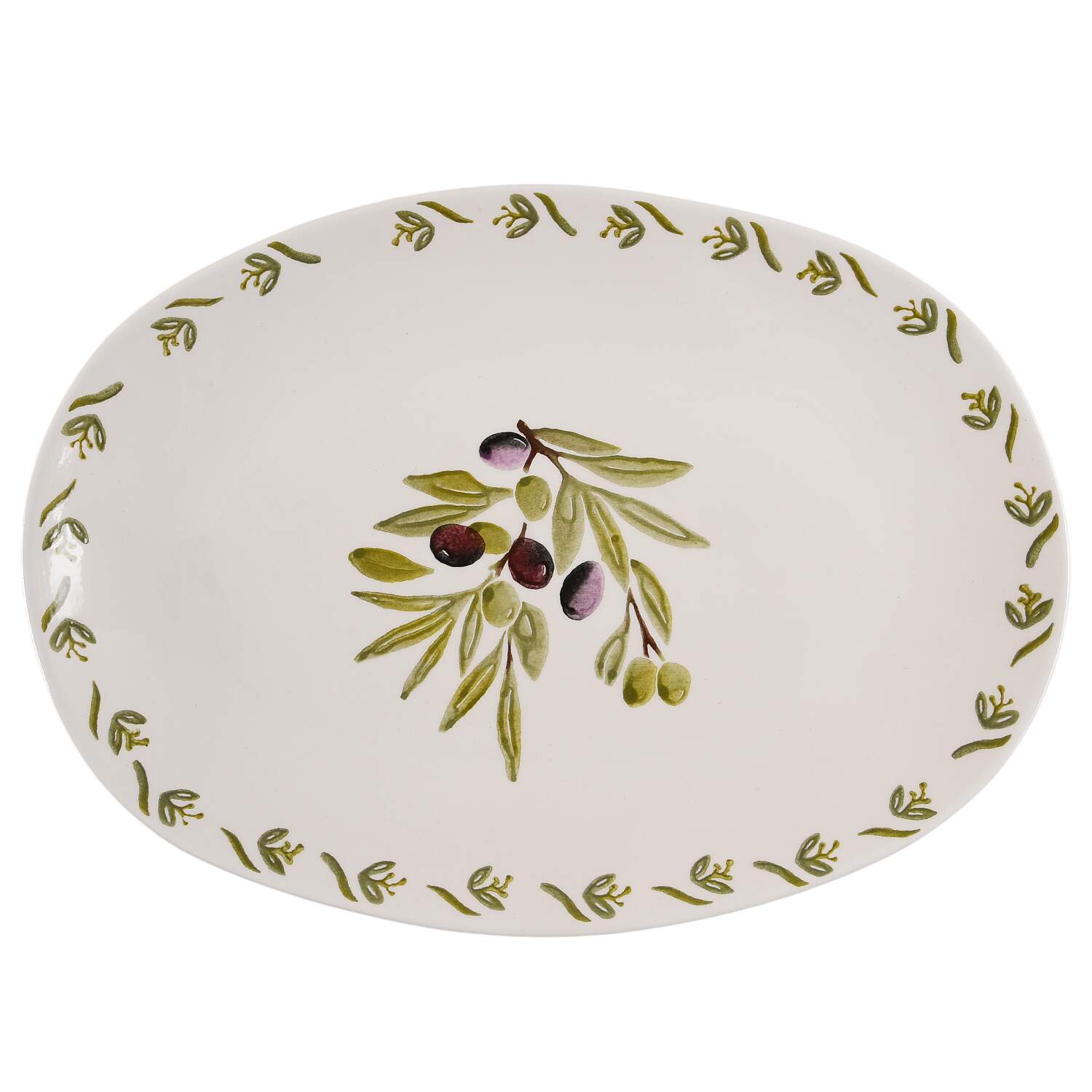 PPC5 14" Oval Serving Platter by Papart Ceramics-1
