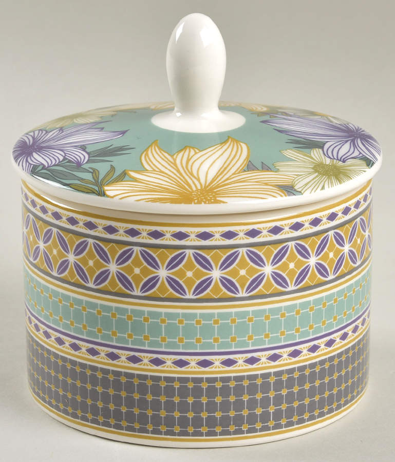 Atrium Sugar Bowl & Lid by Portmeirion-1