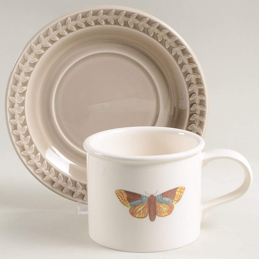Botanic Garden Harmony Flat Cup & Saucer Set by Portmeirion-1