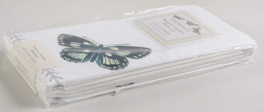 Botanic Garden Harmony Cloth Napkin - Set of 4 Motifs (NAPC1, NAPC2, NAPC3 & NAPCM4) by Portmeirion-1
