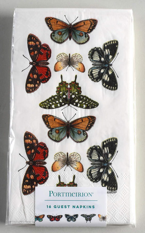 Botanic Garden Harmony Package of Paper Guest Dinner Napkins by Portmeirion-1