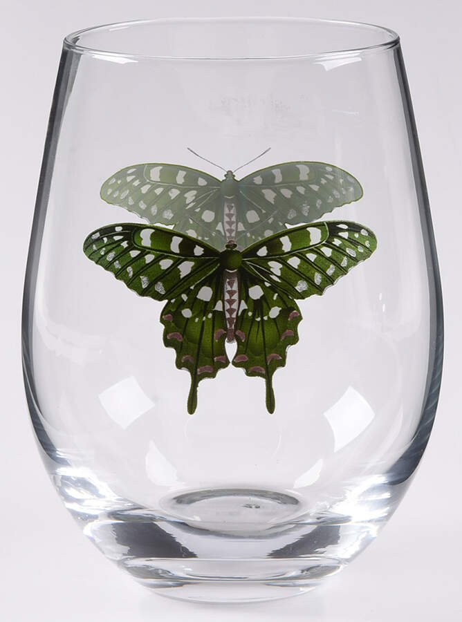 Botanic Garden Harmony Glassware Stemless Wine by Portmeirion-1
