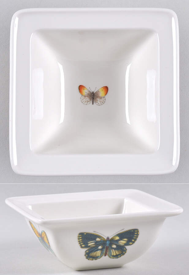 Botanic Garden Harmony 4" Square Dish by Portmeirion-1