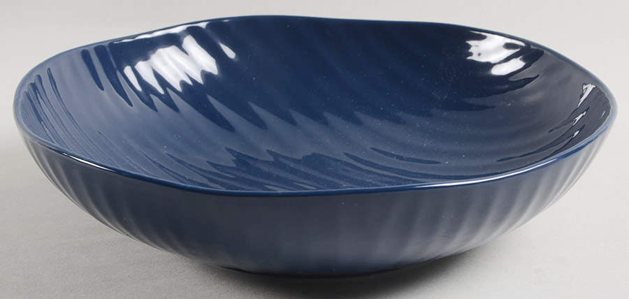 Navy Oak 9" Individual Pasta Bowl by Portmeirion-1