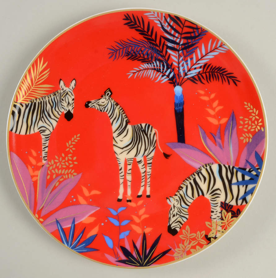 Tahiti Salad Plate by Portmeirion-1